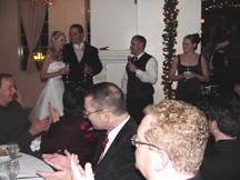 Speech and toast by best man, Ryan Keller